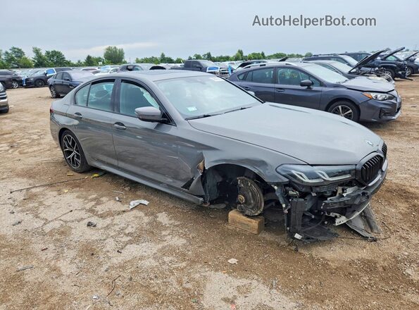 WBA13BJ07MWW92814 2021 BMW 5 SERIES Gray წინა მარჯვენა