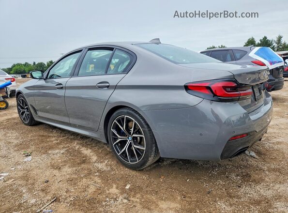 WBA13BJ07MWW92814 2021 BMW 5 SERIES Gray უკანა მარცხენა