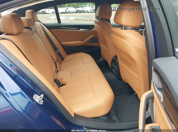 WBA13BJ07MWW95079 2021 BMW 5 SERIES Dark Blue VIN sticker view