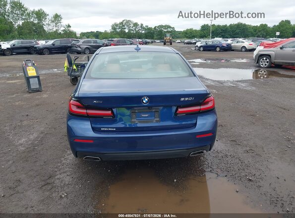 WBA13BJ07MWW95079 2021 BMW 5 SERIES Dark Blue 
