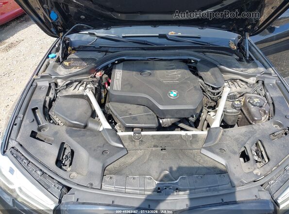 WBA13BJ09NWX39309 2022 BMW 5 SERIES Black Հետևի տեսք