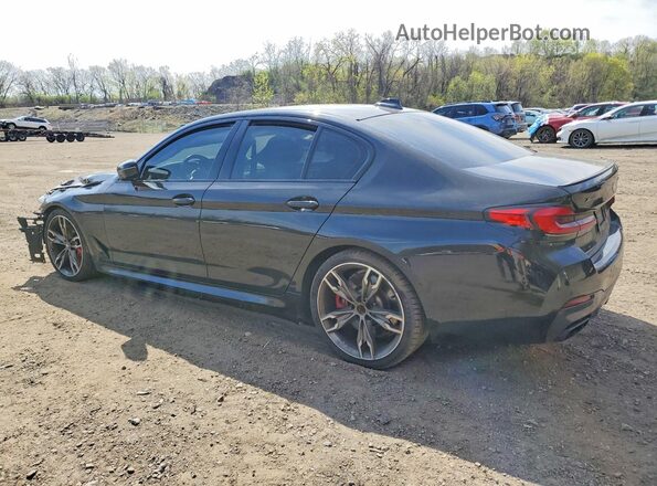 WBA13BK00MCF05464 2021 BMW M5 Черный Задняя левая четверть