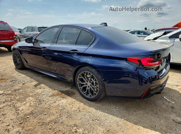 WBA13BK01MCF83557 2021 BMW M5 Blue Tył lewy