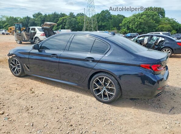 WBA13BK03MCF31993 2021 BMW M5 Черный Задняя левая четверть