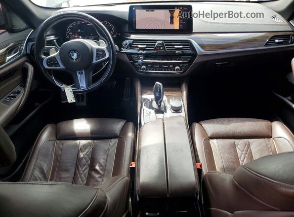 WBA13BK03MCF31993 2021 BMW M5 Черный Вид панели приборов