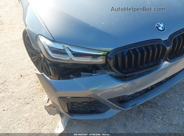WBA13BK03PCM25545 2023 BMW M5 Gray Դիմացի տեսք