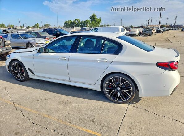 WBA13BK06PCM40203 2023 BMW M5 Белый Задняя левая четверть