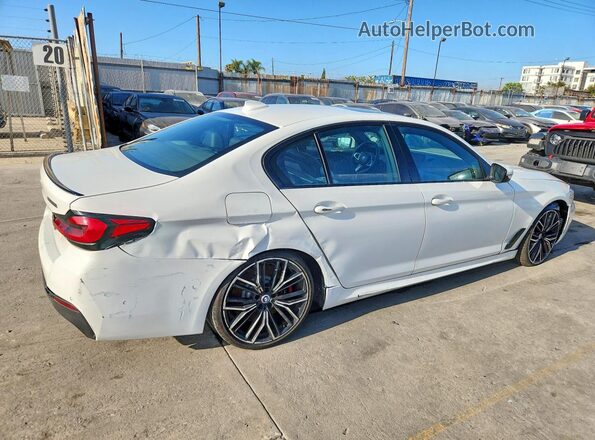 WBA13BK06PCM40203 2023 BMW M5 Белый Задняя правая четверть
