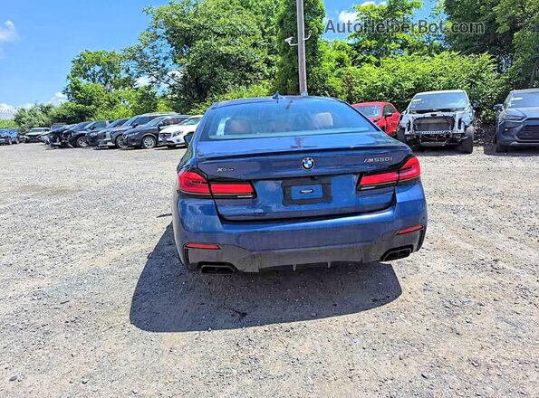 WBA13BK08PCN47429 2023 BMW M5 Blue უკანა ხედი