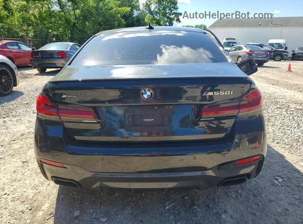 WBA13BK0XMCG08732 2021 BMW M5 Black Vista trasera