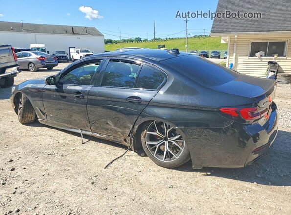 WBA13BK0XMCG08732 2021 BMW M5 Black Trasero izquierdo