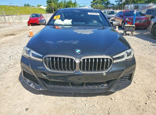 WBA13BK0XMCG08732 2021 BMW M5 Black Vista frontal