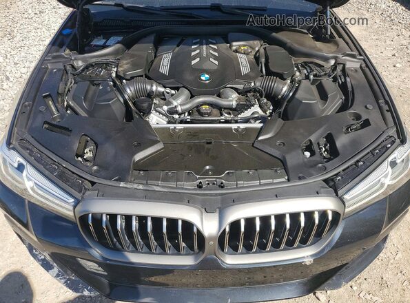 WBA13BK0XMCG08732 2021 BMW M5 Black Vista interior trasera