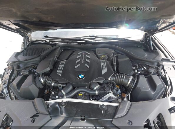 WBA13BK0XNCH90465 2022 BMW M5 Black Widok z tyłu