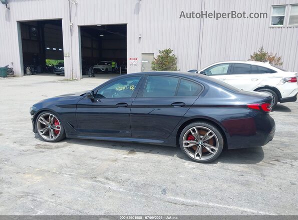 WBA13BK0XNCH90465 2022 BMW M5 Black Widok wnętrza 360 stopni