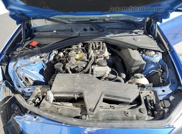 WBA1F5C51GV343899 2016 BMW 2 SERIES Blue Widok wnętrza z tyłu