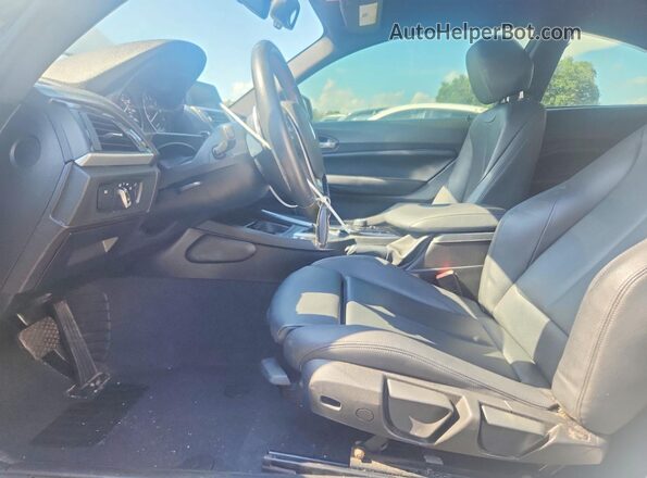 WBA1F9C56GV546634 2016 BMW 2 SERIES Белый Вид салона спереди