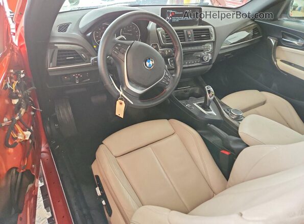 WBA1G9C51GV599366 2016 BMW 2 SERIES Orange წინა პანელის ხედი
