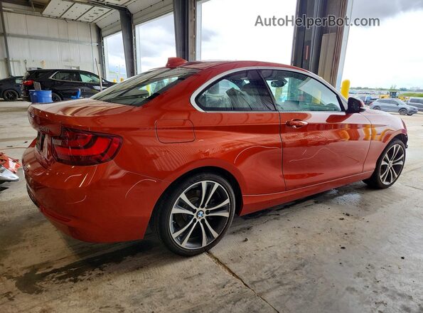 WBA1G9C51GV599366 2016 BMW 2 SERIES Orange უკანა მარჯვენა