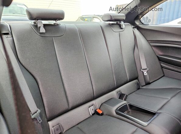 WBA1G9C54GV726580 2016 BMW 2 SERIES Black Rear seats view