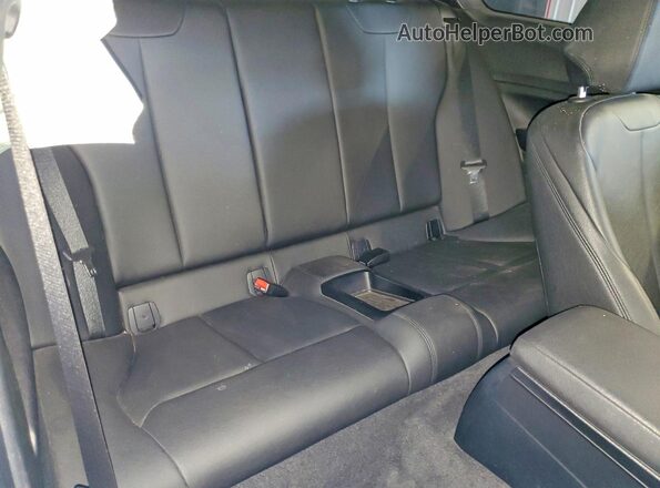 WBA1G9C54GV726630 2016 BMW 2 SERIES Черный Вид задних сидений