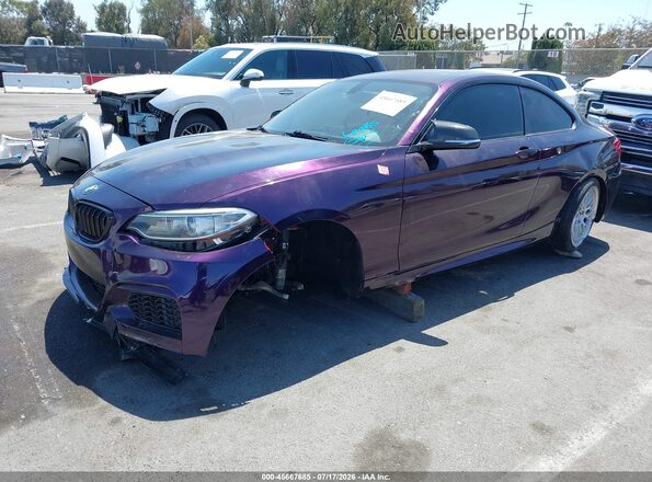 WBA1J7C59GV360783 2016 BMW M2 Красный Передняя левая четверть