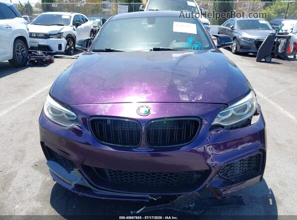 WBA1J7C59GV360783 2016 BMW M2 Красный Вид щитка приборов