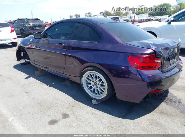 WBA1J7C59GV360783 2016 BMW M2 Красный Задняя левая четверть