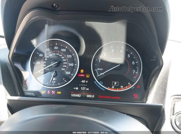 WBA1J7C59GV360783 2016 BMW M2 Красный Вид задних сидений