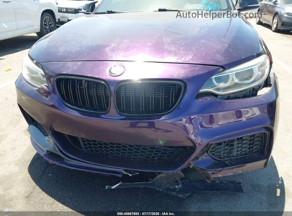 WBA1J7C59GV360783 2016 BMW M2 Красный Вид спереди
