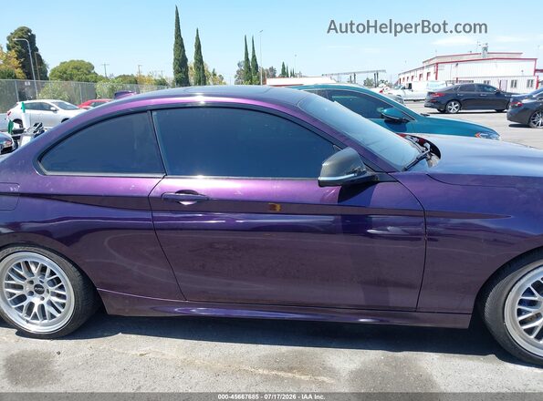 WBA1J7C59GV360783 2016 BMW M2 Красный Вид задней части салона