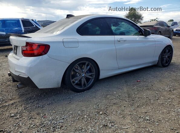 WBA1J7C5XGV289898 2016 BMW M2 Белый Задняя правая четверть