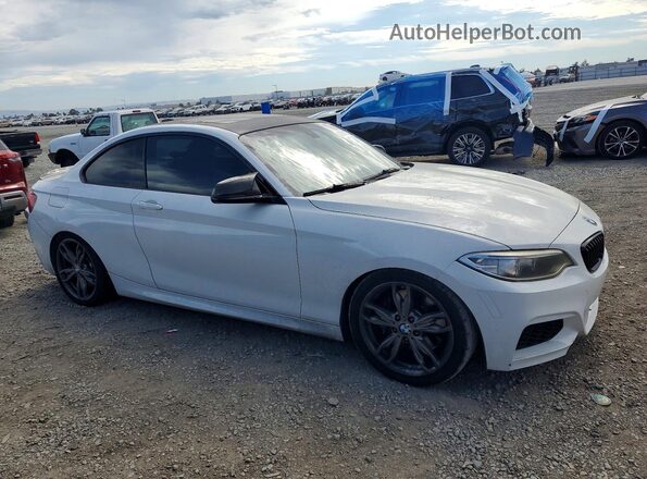 WBA1J7C5XGV289898 2016 BMW M2 Белый Передняя правая четверть