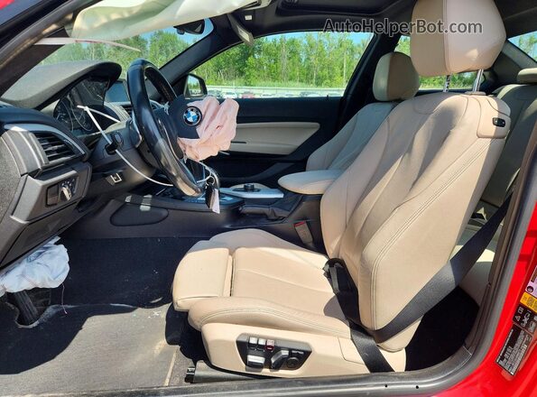WBA1J9C53GV696473 2016 BMW M2 Red Widok wnętrza z przodu