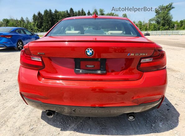 WBA1J9C53GV696473 2016 BMW M2 Red Widok z tyłu