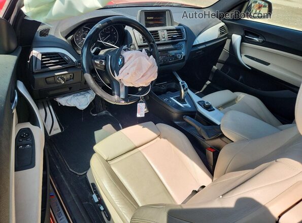 WBA1J9C53GV696473 2016 BMW M2 Red Widok deski rozdzielczej