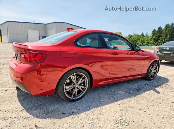 WBA1J9C53GV696473 2016 BMW M2 Red Tył prawy