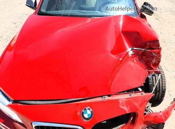 WBA1J9C53GV696473 2016 BMW M2 Red Widok wnętrza z tyłu