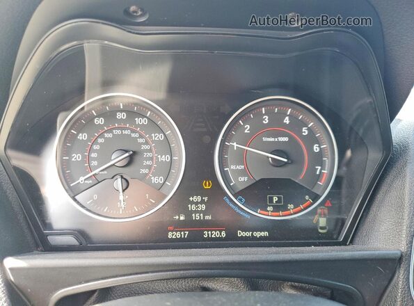 WBA1J9C58GV696629 2016 BMW M2 Black Vista del cuadro de instrumentos