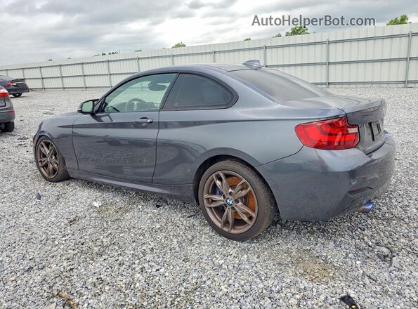 WBA1J9C59GV696185 2016 BMW M2 Charcoal უკანა მარცხენა
