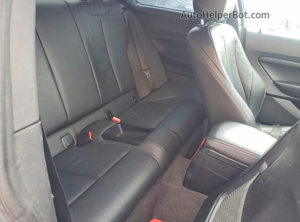 WBA1J9C59GV696185 2016 BMW M2 Charcoal უკანა სავარძლების ხედი