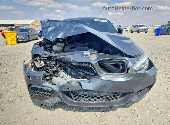 WBA1J9C5XGV696406 2016 BMW M2 Gray Widok z przodu
