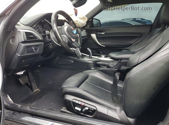 WBA1J9C5XGV696406 2016 BMW M2 Gray Widok wnętrza z przodu
