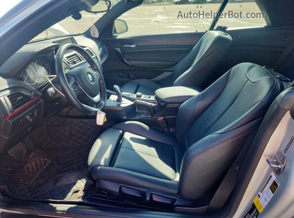 WBA1K9C52GV321946 2016 BMW 2 SERIES Silver Vista interior delantera