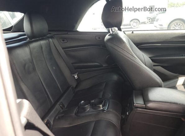 WBA1K9C52GV322367 2016 BMW 2 SERIES Оранжевый Вид задних сидений