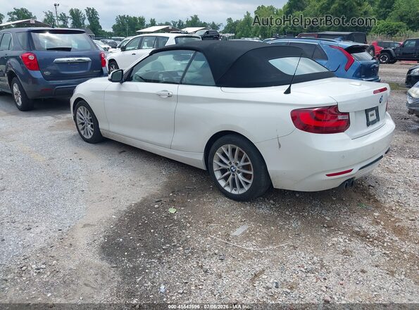 WBA1K9C59GV322902 2016 BMW 2 SERIES Белый Задняя левая четверть