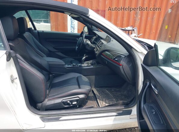 WBA1K9C59GV322902 2016 BMW 2 SERIES Белый Вид салона спереди