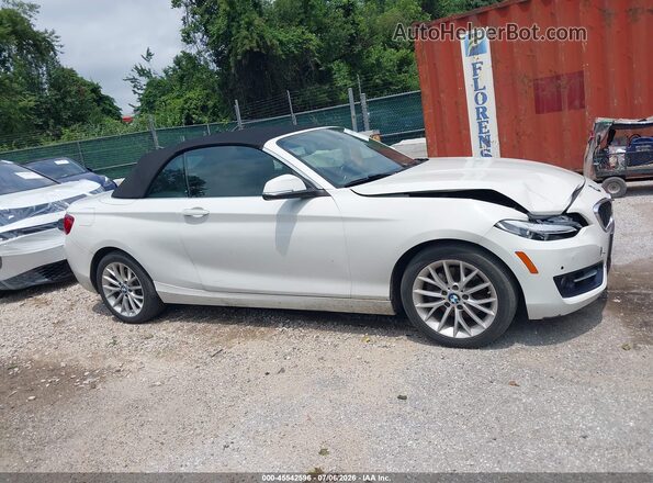 WBA1K9C59GV322902 2016 BMW 2 SERIES Белый Панорамный вид салона 360°