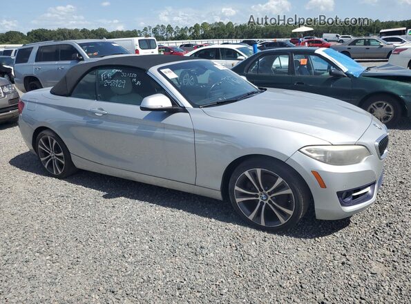 WBA1K9C5XGV321550 2016 BMW 2 SERIES Silver წინა მარჯვენა