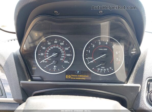 WBA1K9C5XGV321693 2016 BMW 2 SERIES Gray Вид задніх сидінь
